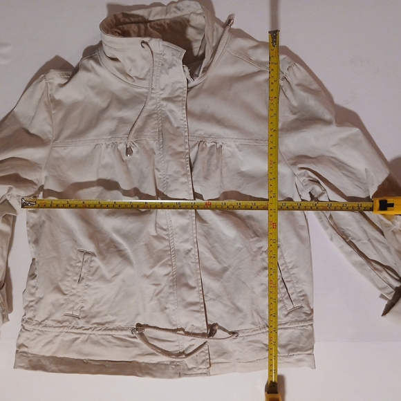 Christopher & Banks Woman Jacket Long Sleeve/Roll Up Size L - Picture 3 of 16